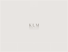 Tablet Screenshot of klmequities.com